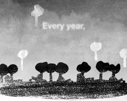 Rainforest destruction releases more carbon annually into the atmosphere than the entire global transport system

Thank you to Radiohead for allowing the use of the track Nude (String FX Etc Stem)