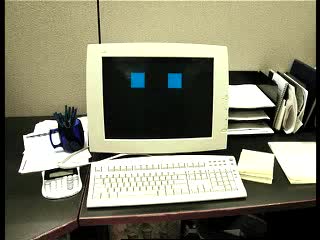 Sad Computer and a suffering world. Please use energy efficiently and we can save the world.
