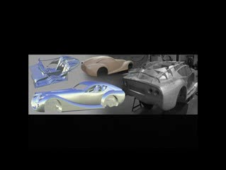 Concept car demonstration for the Morgan Life Car