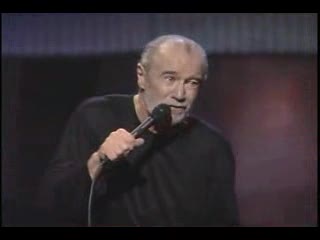 George Carlin gives his views on global warming and extinction of the human race