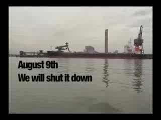 How to take down the fences of Kingsnorth Power Station during Climate Camp Day of Mass Action 08