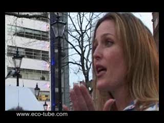 Actress Gillian Anderson talks about the third runway at Heathrow

Interviewed at the Age of Stupid Premiere