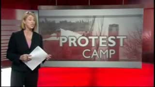 BBC Report on the Climate Camp - and the huge police presence